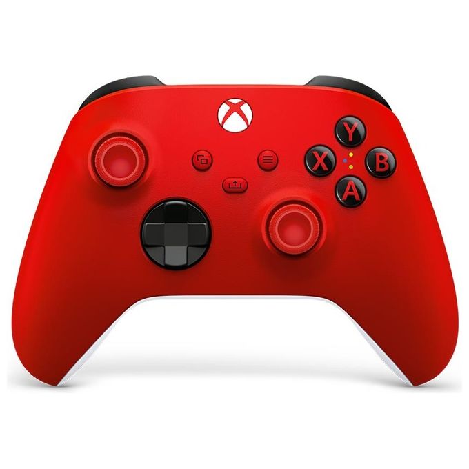 Microsoft Pulse Red Rosso Bluetooth-Usb Gamepad Analogico-Digitale per Xbox-Xbox One-Xbox Series S-Xbox Series X