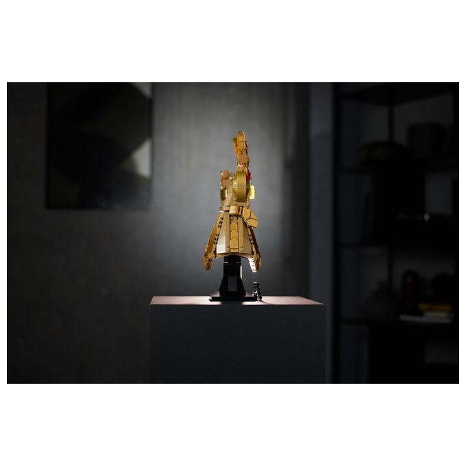 LEGO Super Heroes Marvel 76191 Guanto dell'Infinito di Thanos, Modello da Costruzione Avengers da Collezione, Set per Adulti