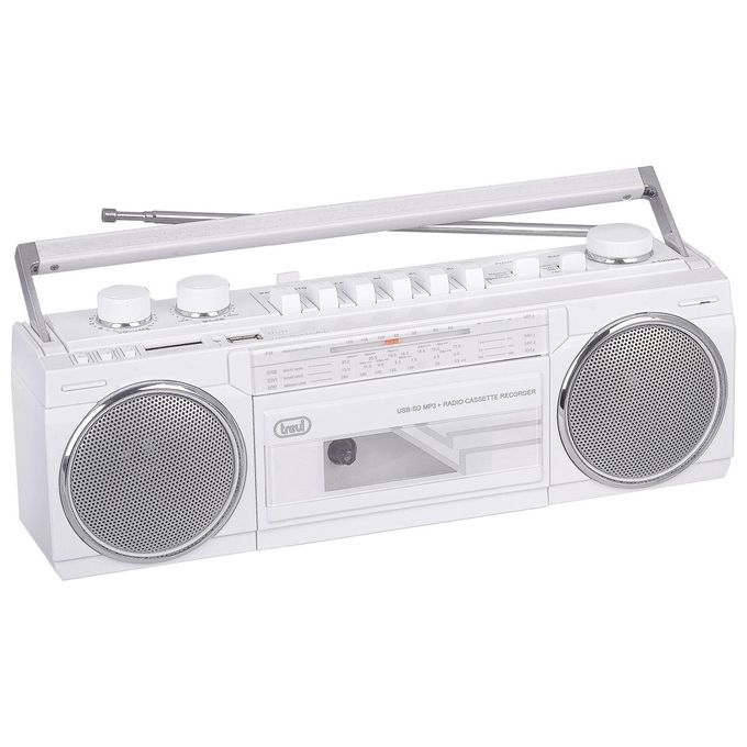 Trevi RR 501 BT Radio Portatile Bianco