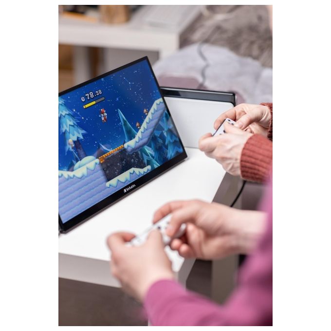 Verbatim Pmt-15 Monitor Portatile Touch 15.6'' Full Hd