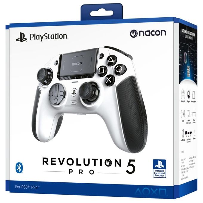 Nacon Gamepad Revolution Pro 5 White