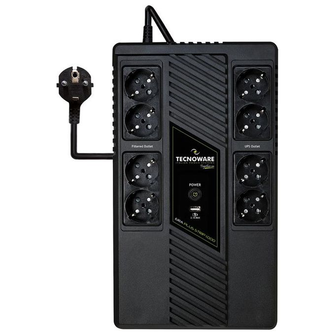 Tecnoware FGCERAPLS1002SCH Ups Era Plus Strip 1000 1000Va-700W Line Interactive con Stabilizzatore
