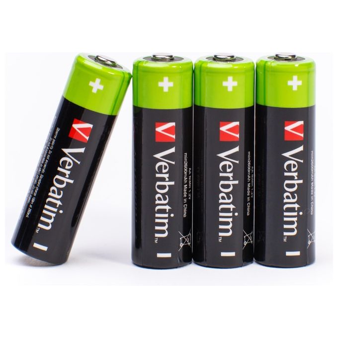 Verbatim Batteria Monouso Stilo AA Nichel-Metallo Idruro (NiMH)
