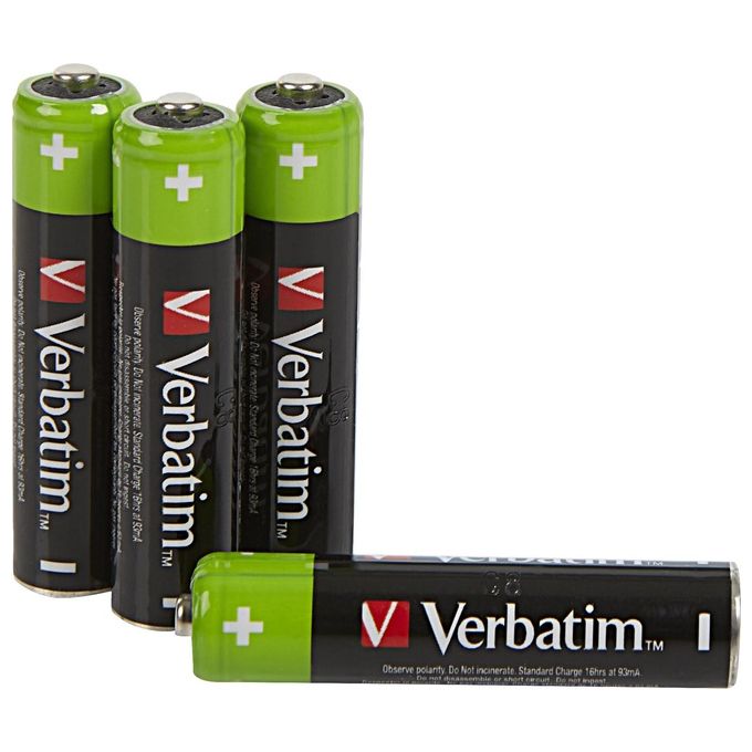 Verbatim Batteria Monouso Mini Stilo AAA Nichel-Metallo Idruro (NiMH)