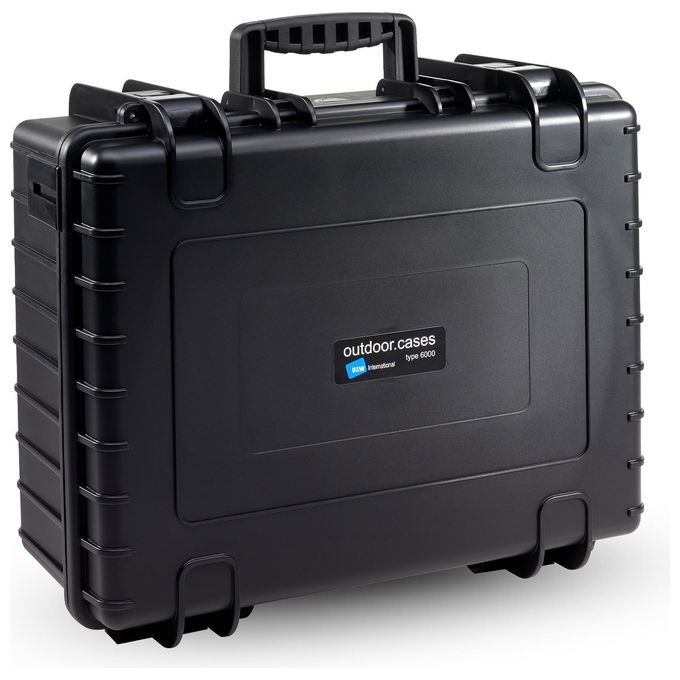 B and W International 6000 Custodia da Esterni Originale per GoPro Nero