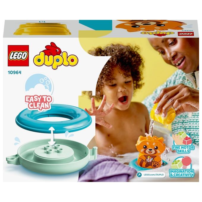 LEGO Duplo Ora del Bagnetto: Panda Rosso Galleggiante