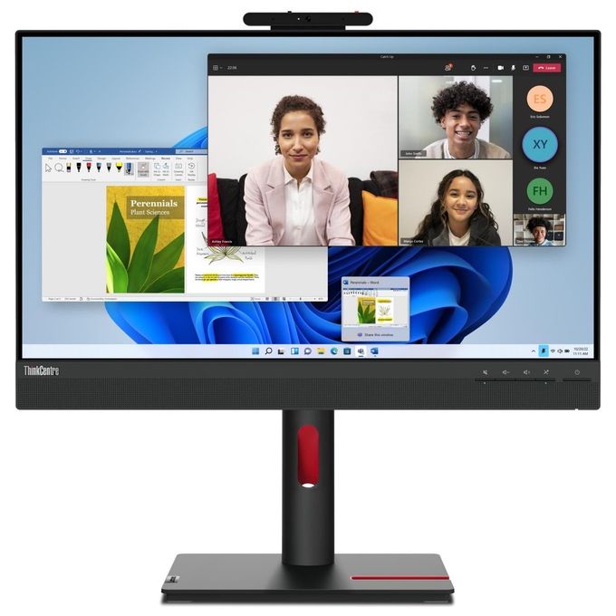 Lenovo ThinkCentre Tiny-in-One 24 Led Display 23.8'' 1920x1080 Pixel Full Hd Nero