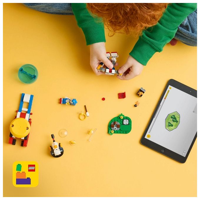 LEGO Sonic Duello al Falo' di Sonic Giochi d'Avventura per Bambini e Bambine da 7 Anni in su con Personaggi del Videogioco tra cui 2 Robot Giocattolo Idea Regalo di Compleanno per Gamer 77001