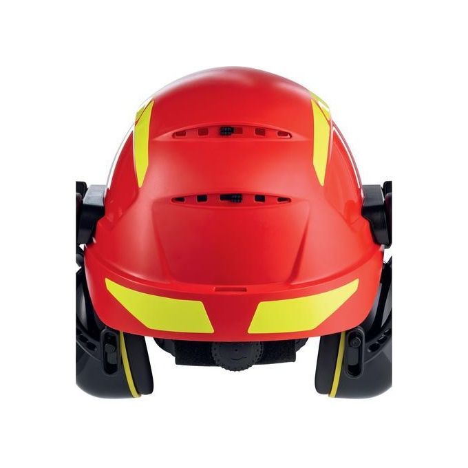 Uvex Casco di Sicurezza Forestale Pheos Rosso