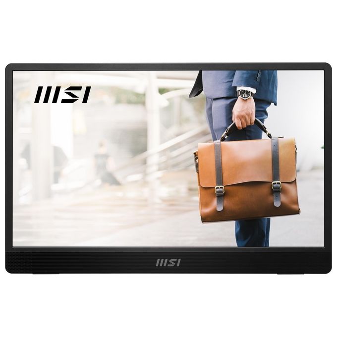 MSI Pro MP161 E2 Nero Monitor Pc 15.6'' LED 1920x1080 Pixel