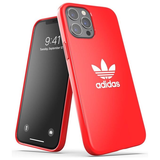 Adidas Snap Case per iPhone 12-12 Pro Rosso