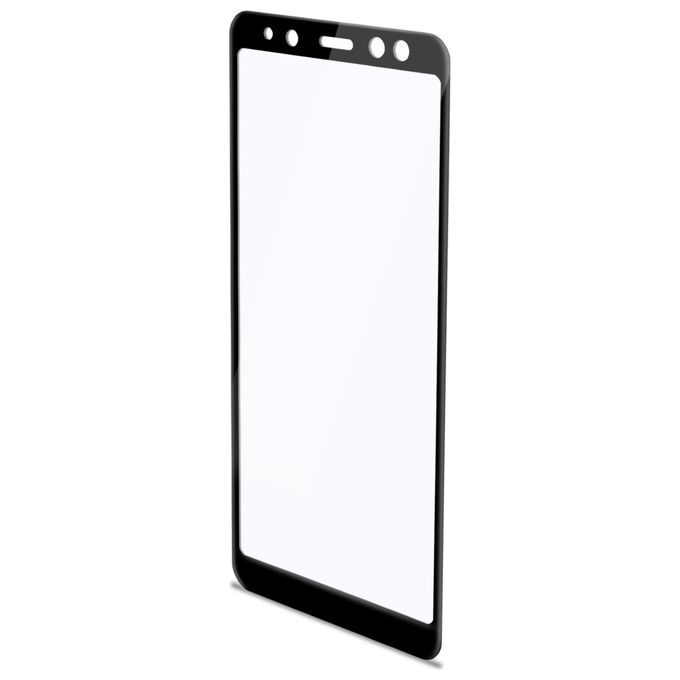 Celly 3D Glass per Samsung Galaxy A8+ Nero
