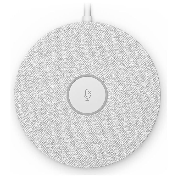 Logitech Rally Mic Pod Microfono Bianco