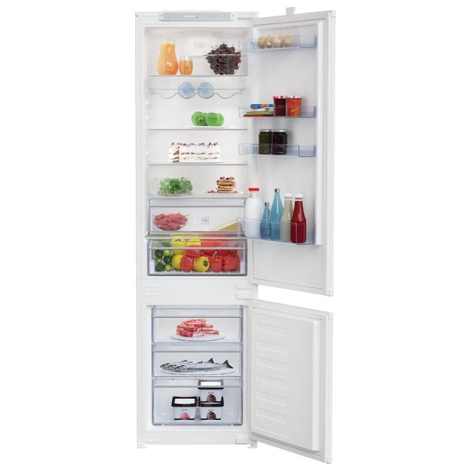 BEKO BCSA306E4SFN Frigorifero da Incasso Combinato 193.5 cm Capacita' 298 Litri Classe E Raffreddamento Statico