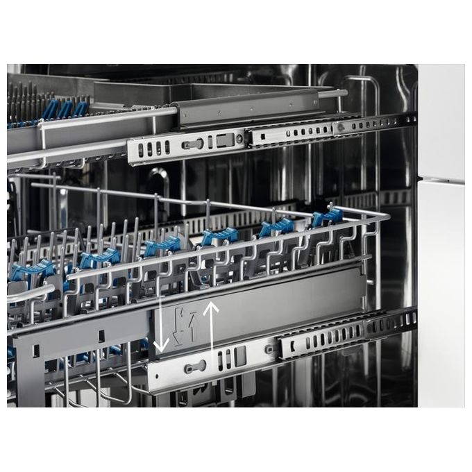 Electrolux KESC5300L Serie 600 Lavastoviglie da Incasso a Scomparsa Totale 12 Coperti Classe Energetica D Mulinello satellitare Inverter Sensore di torbidita' dell'acqua 55 cm