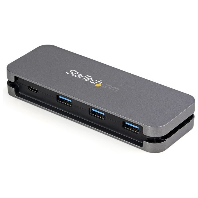 StarTech.com HB30CM3A1CB Hub di Interfaccia Usb 3.2 Gen 1 Type-C 5000 Mbit-s Nero-Grigio