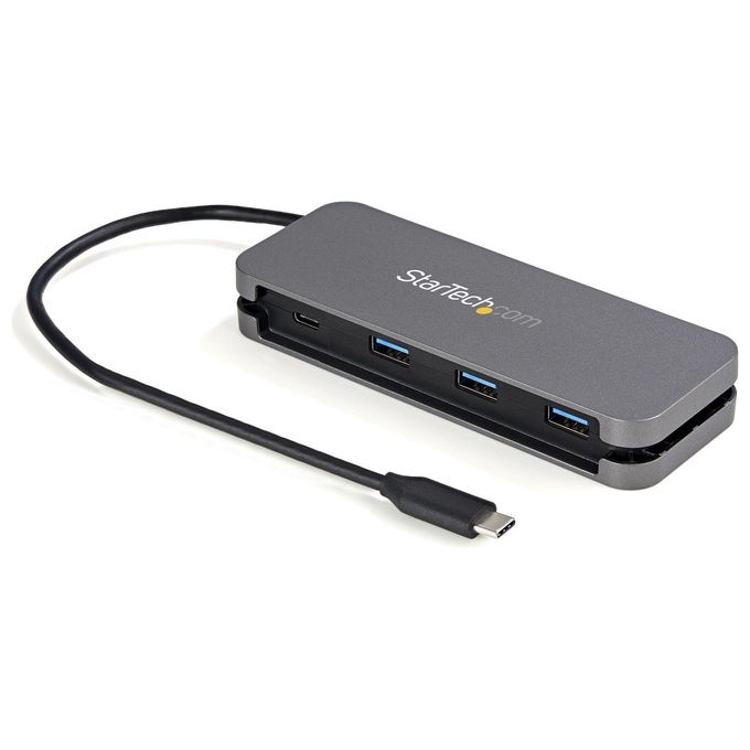 StarTech.com HB30CM3A1CB Hub di Interfaccia Usb 3.2 Gen 1 Type-C 5000 Mbit-s Nero-Grigio