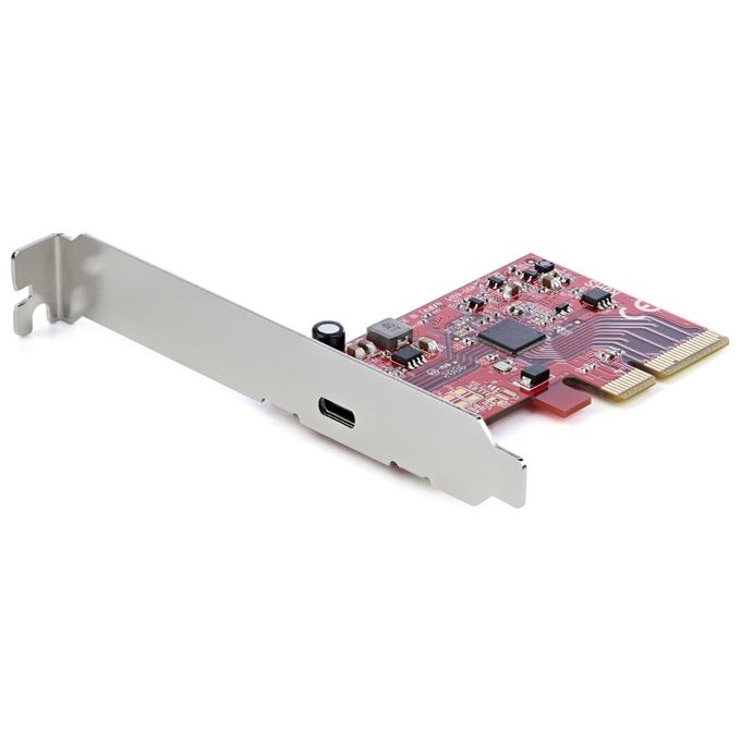 StarTech.com Scheda PCIe USB 3.2 Gen 2x2 a 1 Porta USB-C SuperSpeed 20Gbps PCI Express 3.0 x4Host Controller Card USB Type-C PCIe Add-On Adapter Card Scheda di espansione Windows e Linux