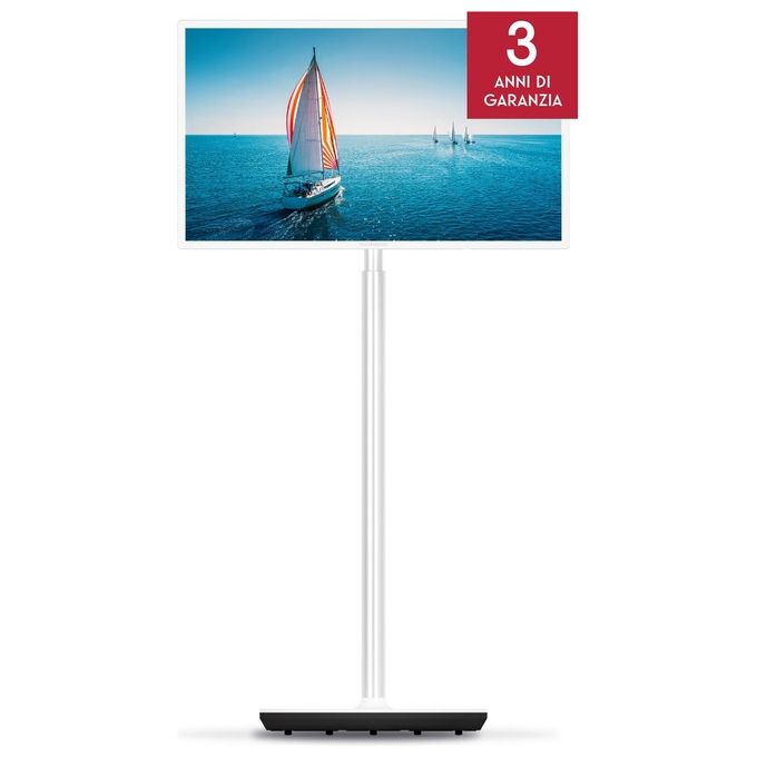 Thomson 32HA4M44 Smart TV 32 Pollici HD Ready Display LCD Sistema Android Classe E Go TV Portatile e Girevole