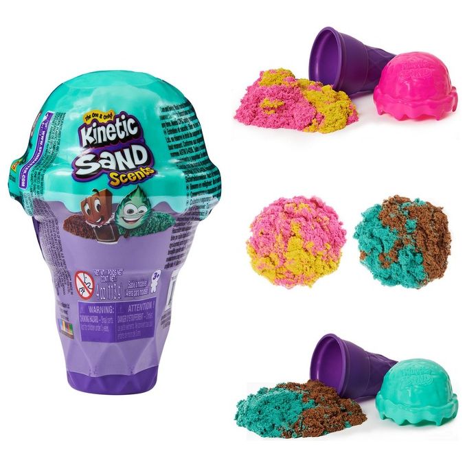Kinetic Sand Cono Gelato a Sorpresa