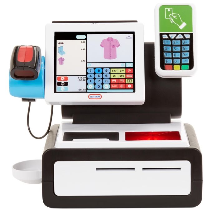 Little Tikes Registratore di Cassa Luci Funzionanti e Suoni Realistici