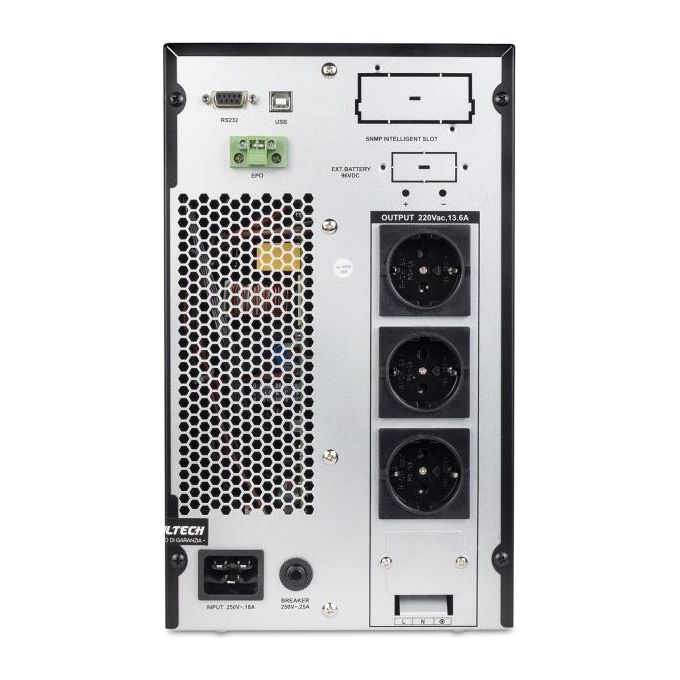 Vultech GS-3KVAS REV. 2.4 Ups Server Series 3000Va Gruppo di Continuita' Online Onda Sinusoidale