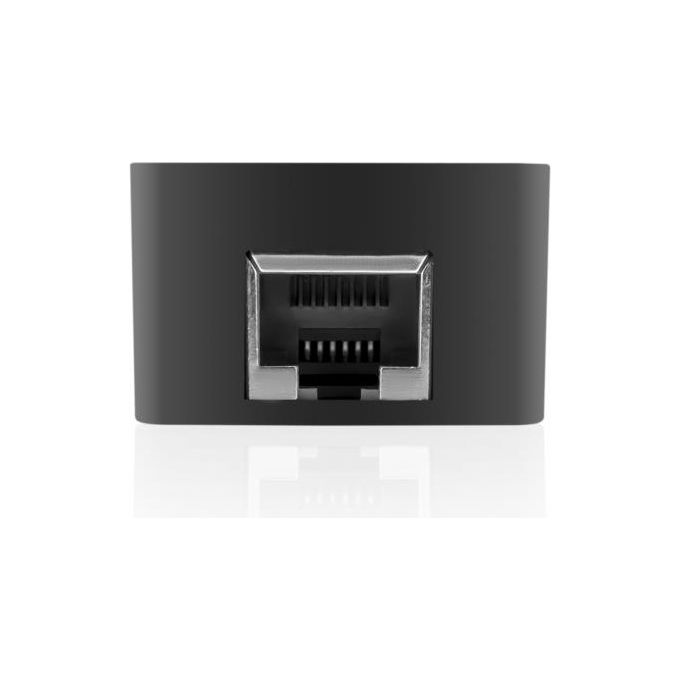 Vultech Adattatore Type-C Multiporta ATC-02 Hub con 3 USB3.0 e Una Porta RJ45 Gigabit