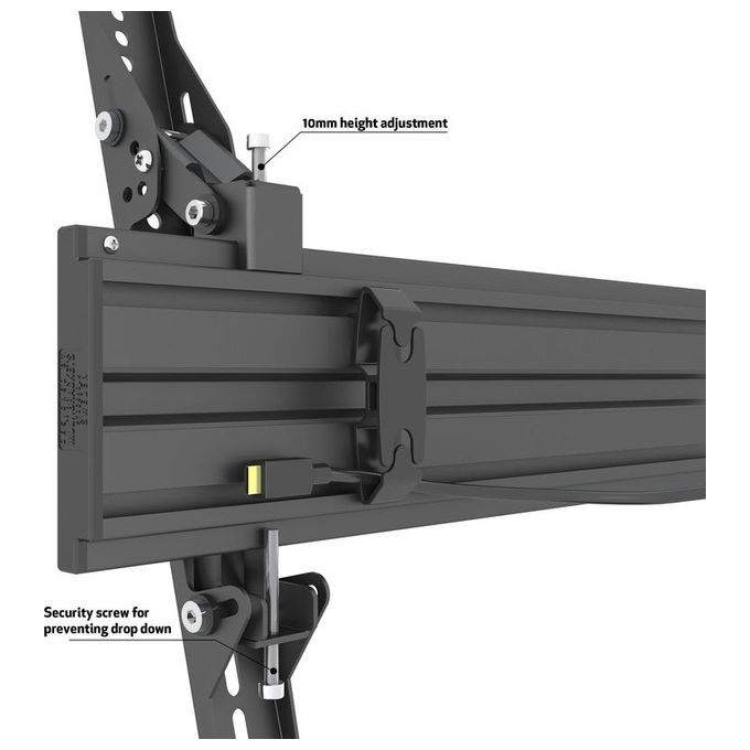 ITB 8946 Supporto per Display Espositivi 65'' Nero