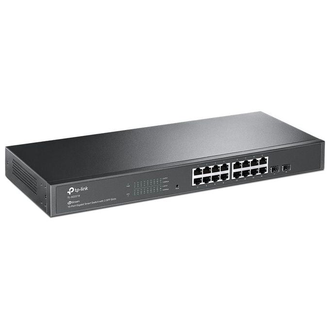 Tp-Link TL-SG2218 Switch di Rete Gestito L2-l2+ Gigabit Ethernet 10-100-1000 Nero