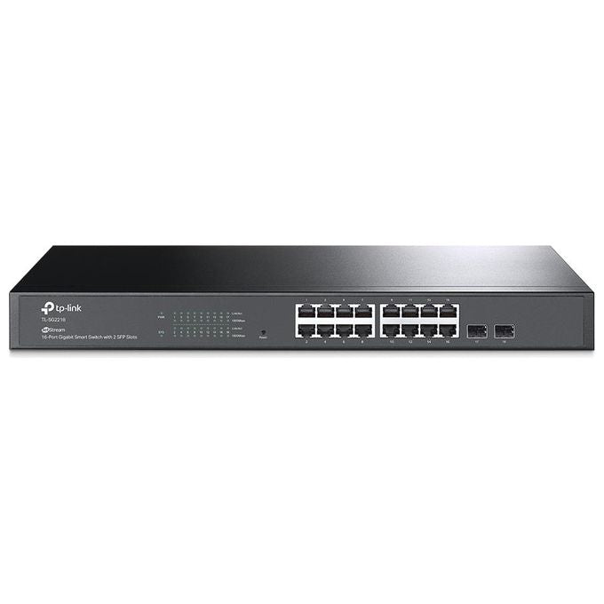 Tp-Link TL-SG2218 Switch di Rete Gestito L2-l2+ Gigabit Ethernet 10-100-1000 Nero