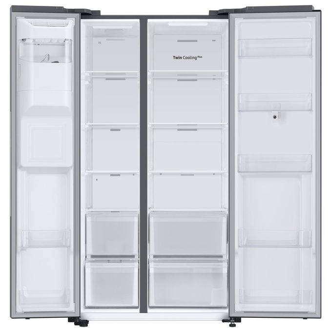 Samsung RS6HA8880S9 Family Hub Frigorifero Side by Side Capacita' 614 Litri Classe energetica F No Frost Display Touch HD Wi-Fi - Bluetooth 178 cm Metal Inox