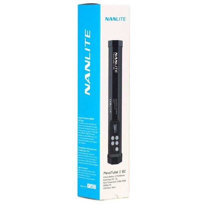 Nanlite Pavo Tube II 6C Mini Colour Effekt Light