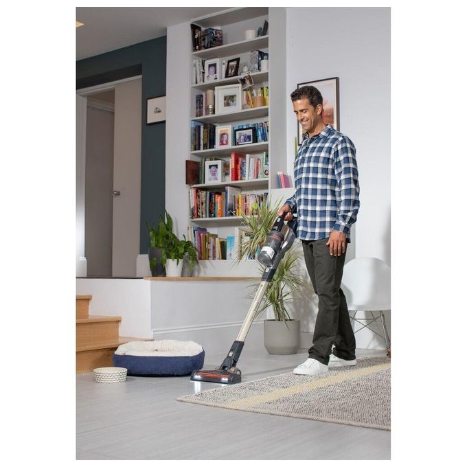 Black+Decker PowerSeries Extreme Scopa Ricaricabile 90W Grigio Champagne