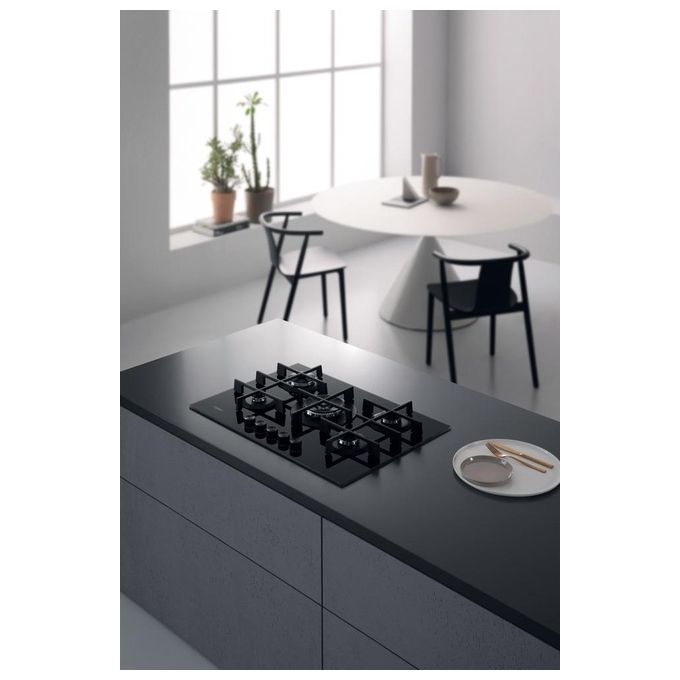 Whirlpool GOWL 758-NB Piano Cottura a Gas 5 Zone 75cm Nero