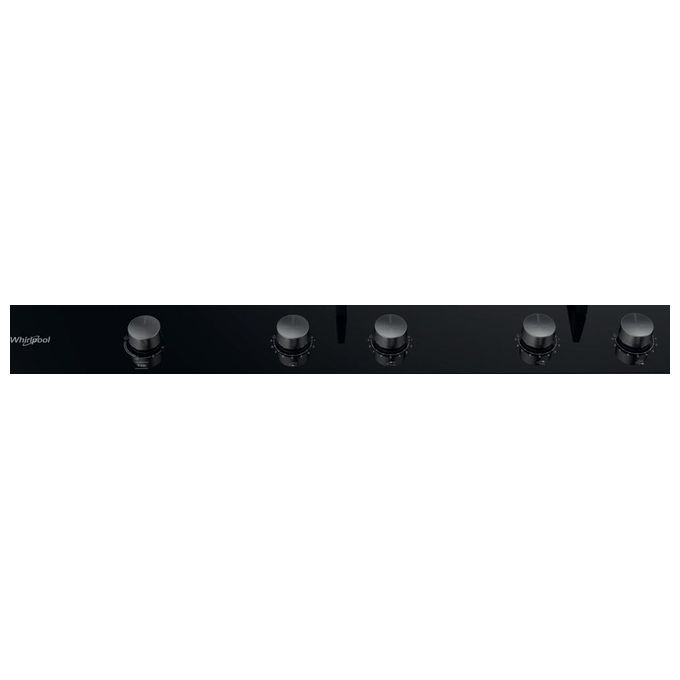 Whirlpool GOWL 958-NB Piano Cottura a Gas 5 Zone 86 cm Nero