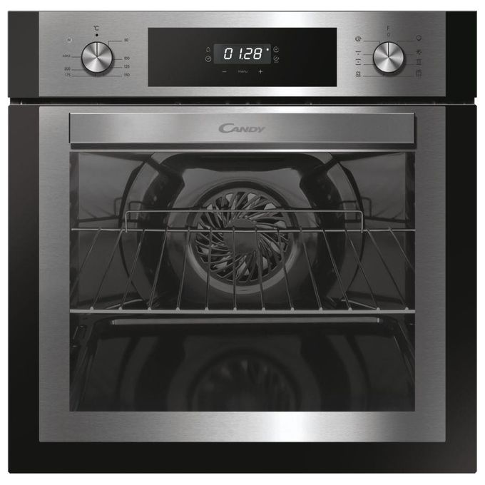 Candy FCNE635X Forno Elettrico Ventilato a Incasso Capacita' 65 Litri Classe energetica A+ 8 funzioni Timer Touch Softclose 60 cm Inox
