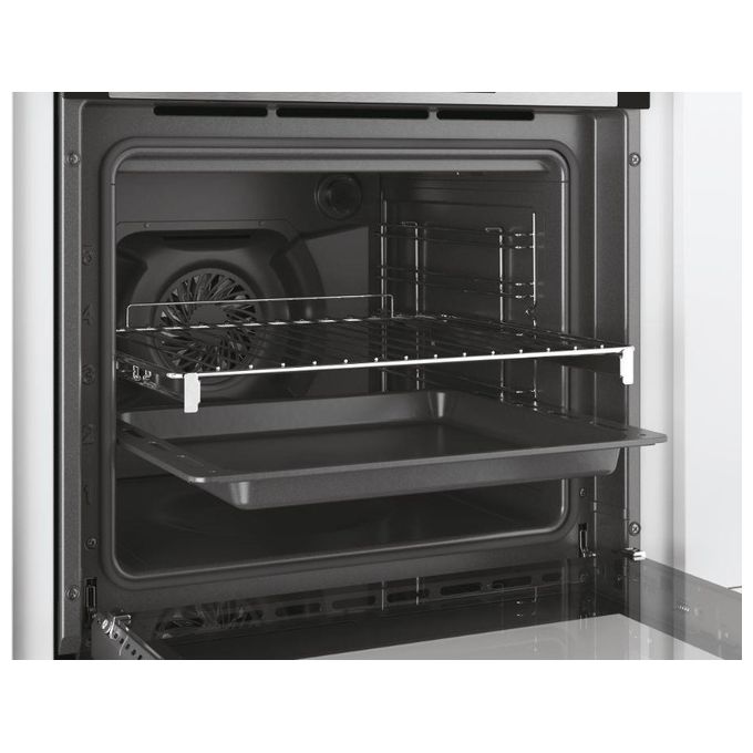 Candy FCNE825XL WIFI Forno Elettrico Multifunzione Capacita' 70 Litri Classe energetica A+ 8 funzioni Timer Touch Softclose Castelletto e guide telescopiche Aquactiva Wifi 60 cm Inox