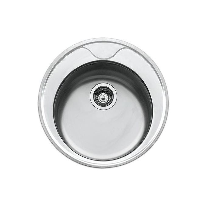 APELL CIVIFRIPC Lavello Cucina 1 Vasca Incasso Tondo Diametro 51 cm materiale Acciaio Inox finitura Prelucido