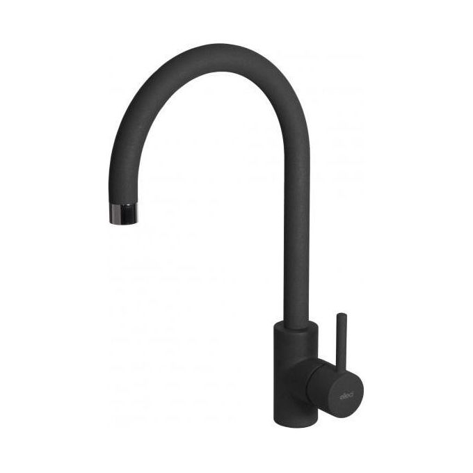 Elleci MGKCLO40 Cloud Miscelatore monocomando con canna girevole Modern Nero 40