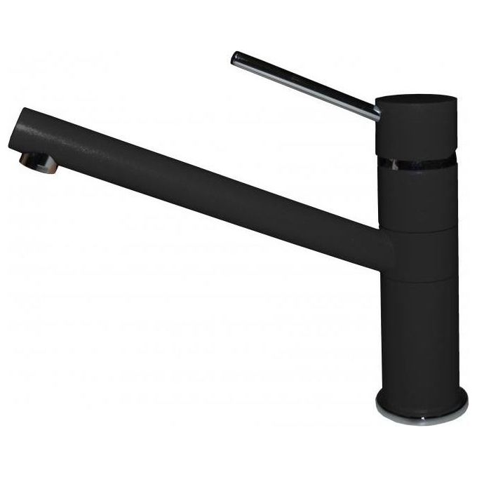ELLECI MKKSAV86 Sava Miscelatore monocomando con canna bassa girevole Modern Keratek Plus Kuro 86