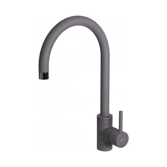 Elleci MMKCLO73 Cloud Miscelatore monocomando con canna girevole Modern Grigio Titanium 73