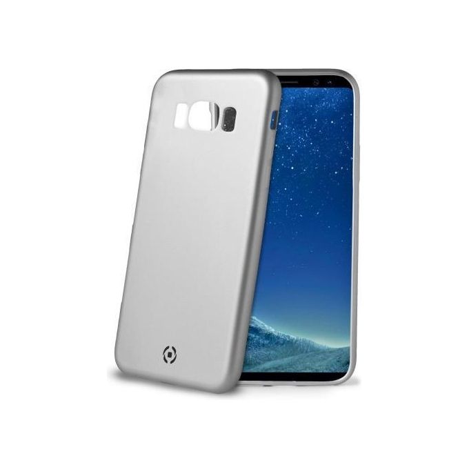 SOFTMATT Cover Galaxy S8 Silver