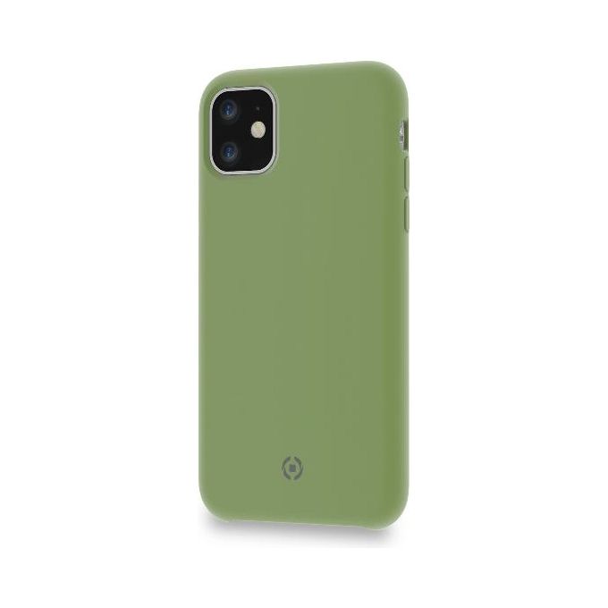 Celly Leaf Cover per iPhone 11 Verde