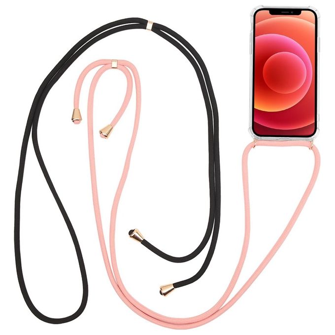 Celly Lacet Case per iPhone 13 Pro Nero-Rosa