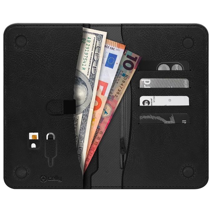 Celly Duomo Passport Holder Porta Passaporto Nero