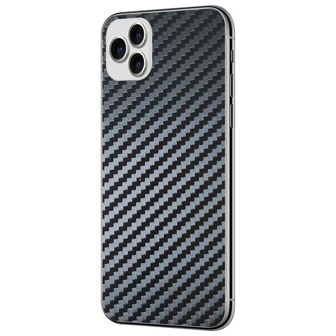 Celly ProSkin Carbon Nero 5 Pezzi
