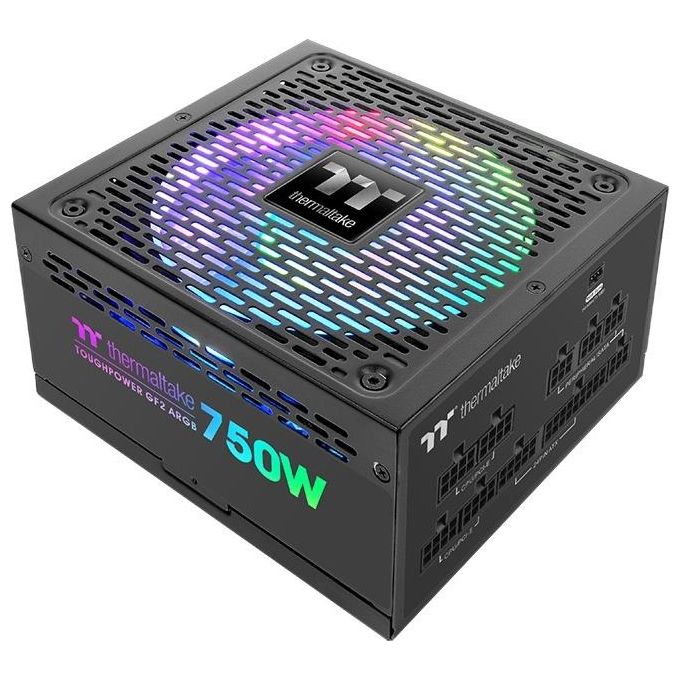 Thermaltake Toughpower GF2 ARGB Alimentatore per Computer 750W 24-pin ATX Nero