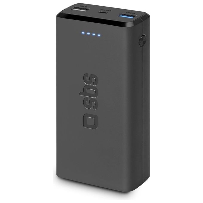 Sbs Power Bank 20.000mAh Fast Charge 10W Extra Slim
