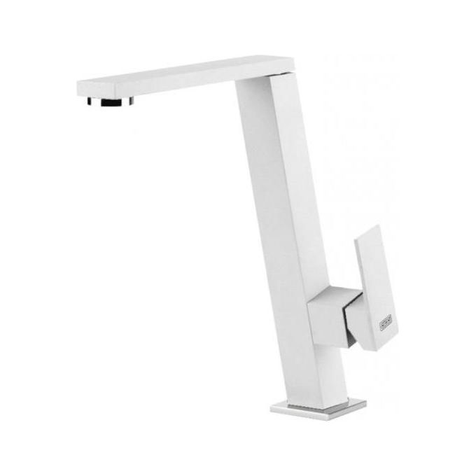 ELLECI MKKBLA96 Blade Miscelatore monocomando con canna alta girevole inclinata  Kera 96 Bianco Assoluto