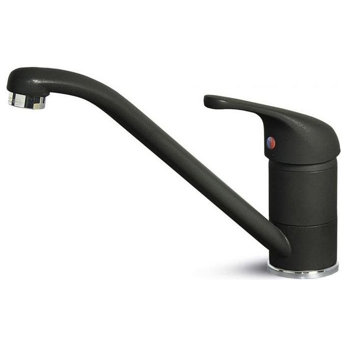 Elleci MGKM3540 Minerva 35 Miscelatore monocomando con canna girevole Classic Nero 40